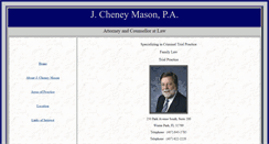 Desktop Screenshot of jcheneymason.com